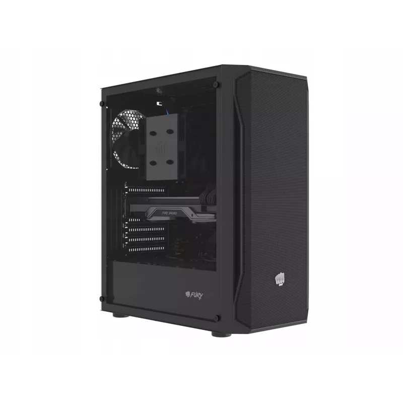 Natec Fury Shobo SH4F - PC-kotelo - torni - musta