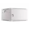 Seinäkiinnitteinen räkki Lanberg WF01-6606-00S 6U harmaa 60 kg kapasiteetti