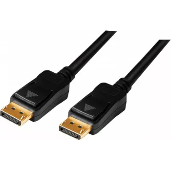 DisplayPort-kaapeli LogiLink CV0113 15 m musta
