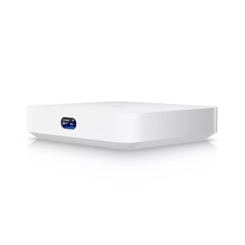Ubiquiti UCG-MAX-EU ohjain, yhdyskäytävä, 512 GB NVMe SSD, 4x 2.5G LAN, 1x 2.5G WAN