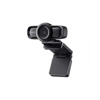Aukey PC-LM3 Stream Series automaattitarkennus Full HD -verkkokamera 1/3 tuuman CMOS-kennolla musta