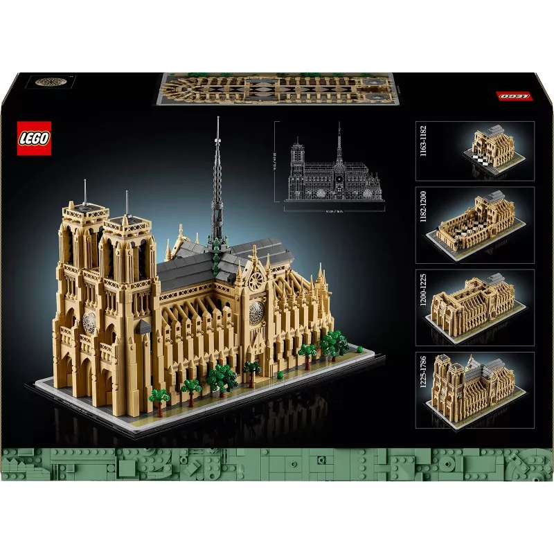 LEGO Architecture Notre-Dame de Paris setti aikuisille 21061