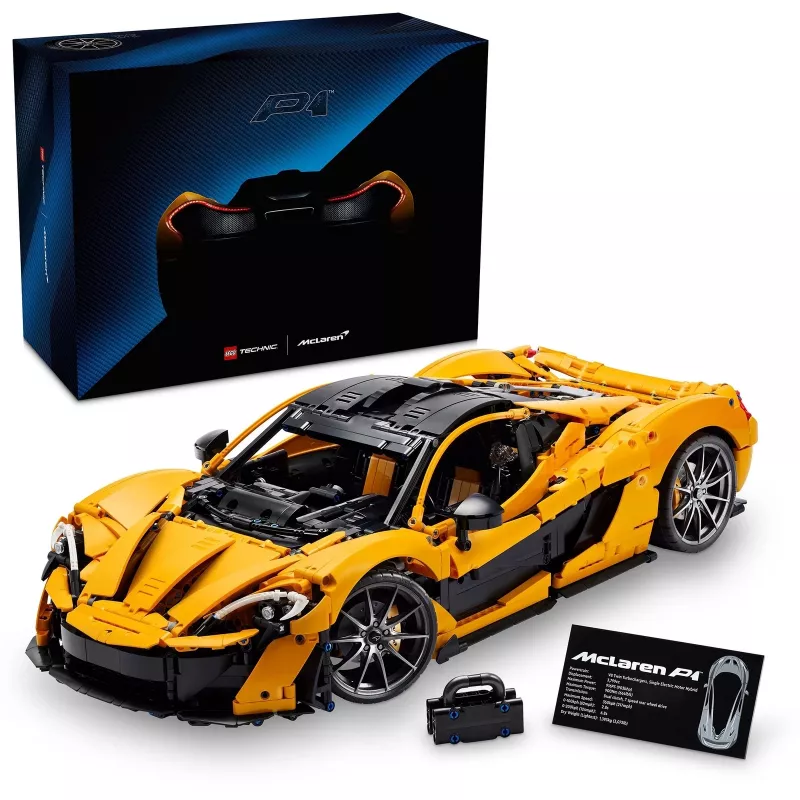 LEGO Technic 42172 McLaren P1 pienoismalliauto-setti aikuisille
