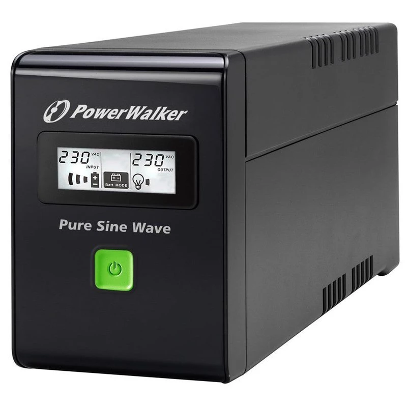 PowerWalker VI 600 SW FR UPS 600 VA 2 AC-lähtöä Line-Interactive (VI 600 SW FR)