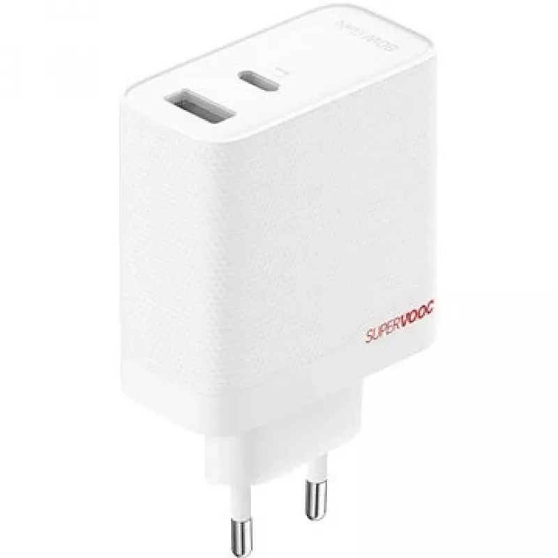 OnePlus 80W laturi Type-C + Type-A