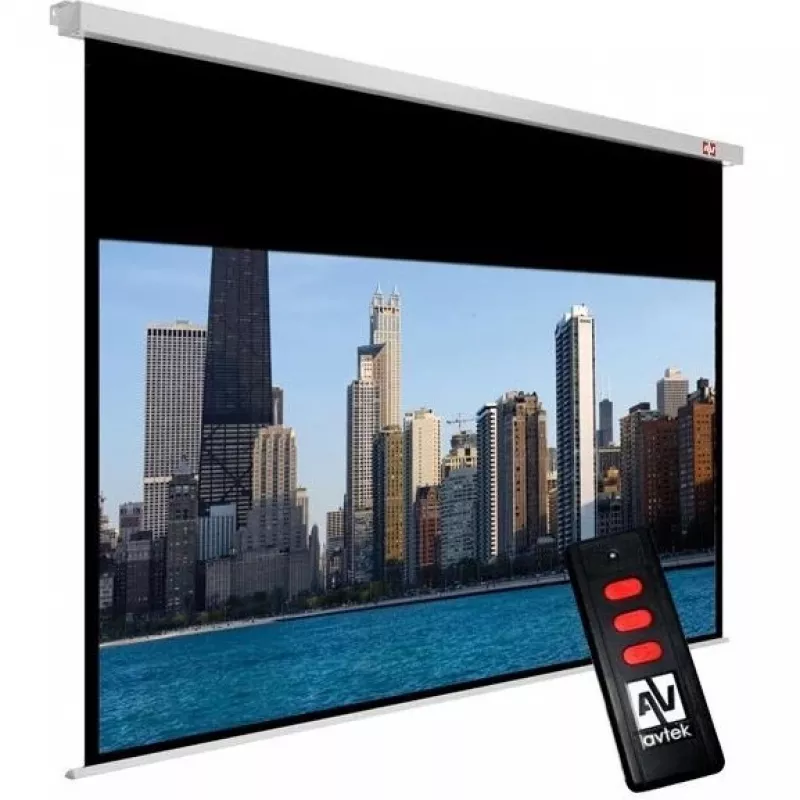 Sähköinen valkokangas Avtek Cinema Electric 200 (200 x 200 cm) - 16:9