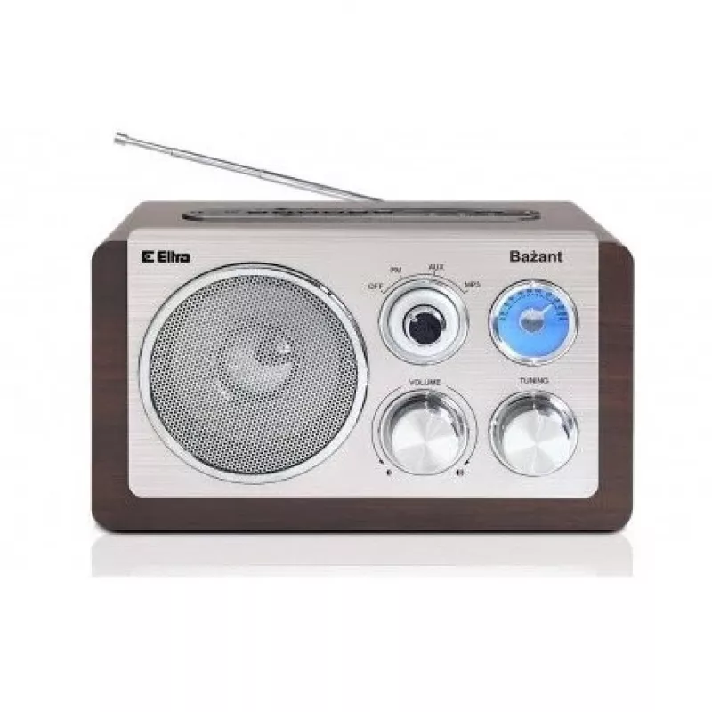 ELTRA radio BAZANT USB tumma
