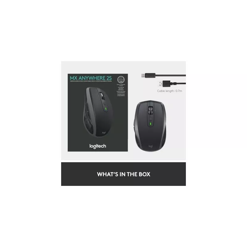 MX Anywhere 2S langaton hiiri/grafiitti - BT - N/A