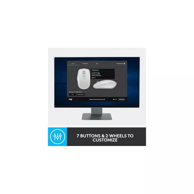 MX Anywhere 2S langaton hiiri/grafiitti - BT - N/A