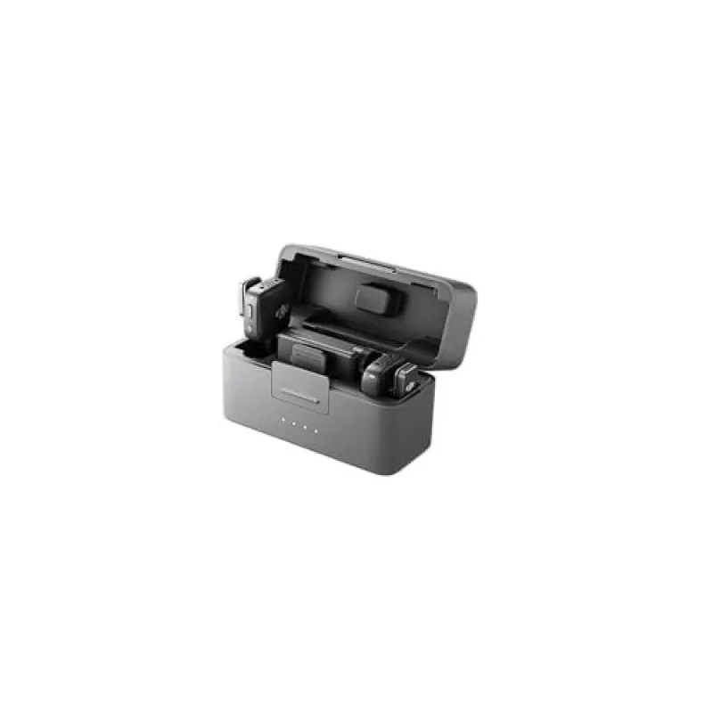 DJI Mic Mini (2 TX + 1 RX + latauskotelo) langaton mikrofonisarja - tummanharmaa