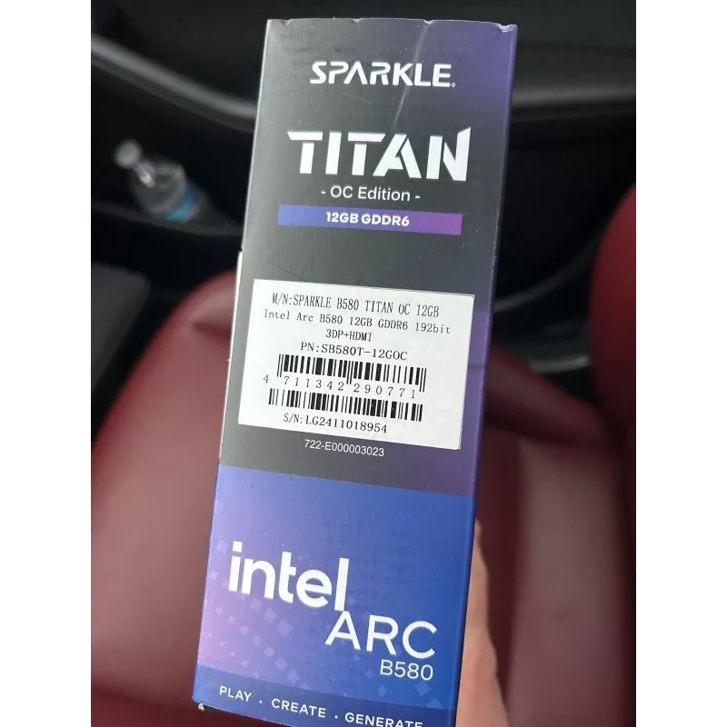 Näytönohjain Intel Arc B580 12 GB GDDR6