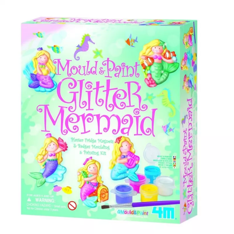 Glitter-merenneito valu- ja maalaussarja