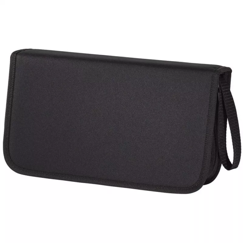 Hama nylonlaukku 104 CD, 104 levyä, musta, nylon