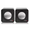 2-tie PC-kaiutin Audiocore AC870 B — 3 W RMS, johdollinen USB-virtalähde, 3,5 mm tulo, 2.0 kanavaa