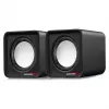 2-tie PC-kaiutin Audiocore AC870 B — 3 W RMS, johdollinen USB-virtalähde, 3,5 mm tulo, 2.0 kanavaa