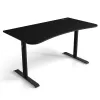 Arozzi Arena Medium pelipöytä ARENA-MEDIUM-PBK, 140 x 75,5 cm, koko pinnan peittävä mikrokuituhiirimatto, Pure Black