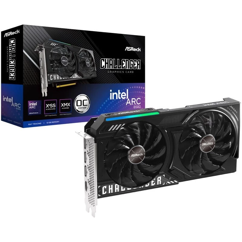 ASRock Challenger Intel Arc B580 12GB OC Näytönohjain