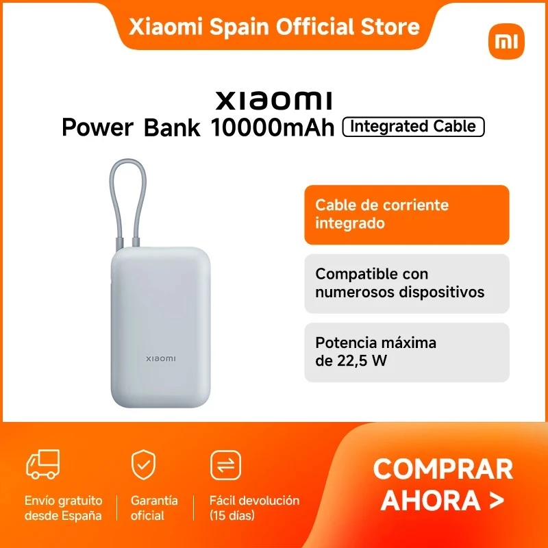 Varavirtalähde Xiaomi BHR9073GL 10000 mAh