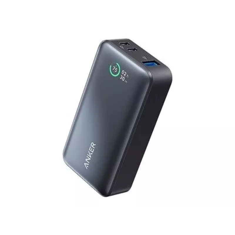 Anker PowerCore 533 - varavirtalähde - 10000 mAh - 30 W - 3 A (24-pin USB-C) - musta (A1256G12)