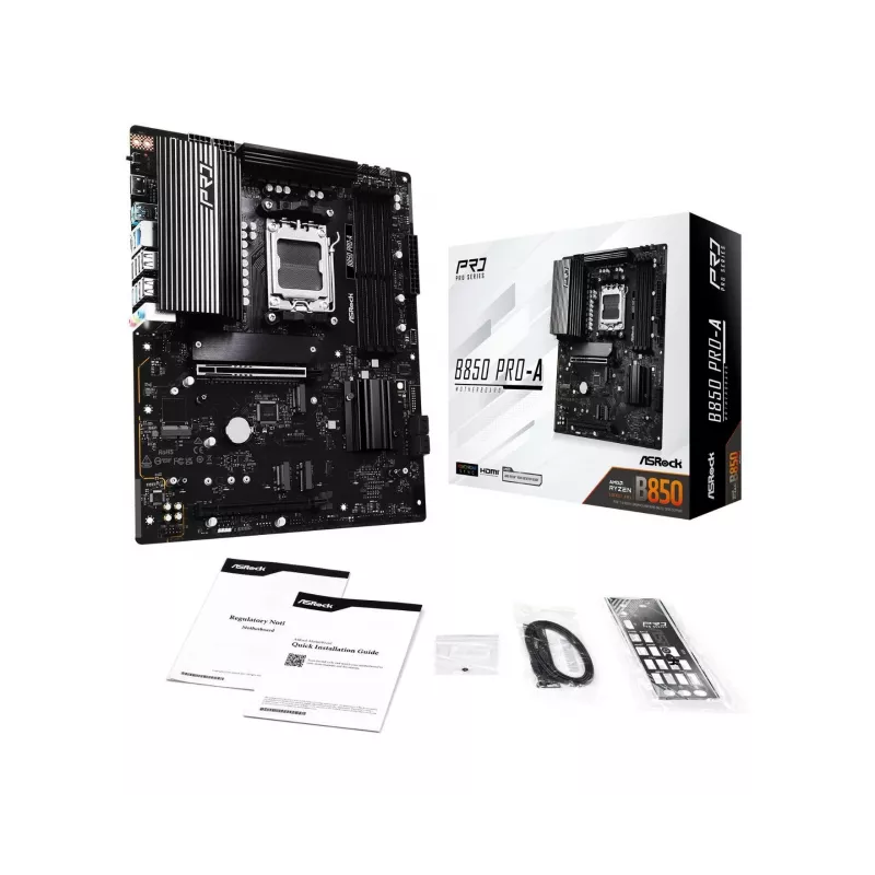 ASRock B850 Pro-A AM5 ATX -emolevy