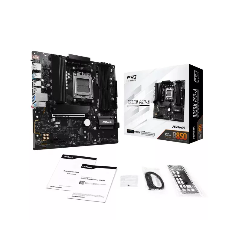 ASRock B850M Pro-A AM5 Micro-ATX emolevy