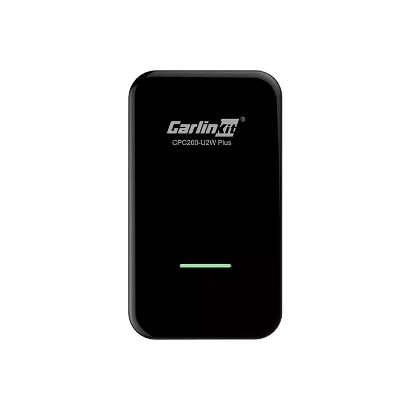 Langaton sovitin Carlinkit U2W Plus Apple CarPlaylle, musta