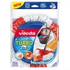 Siivousmopin pää Vileda Turbo 2in1 punainen valkoinen