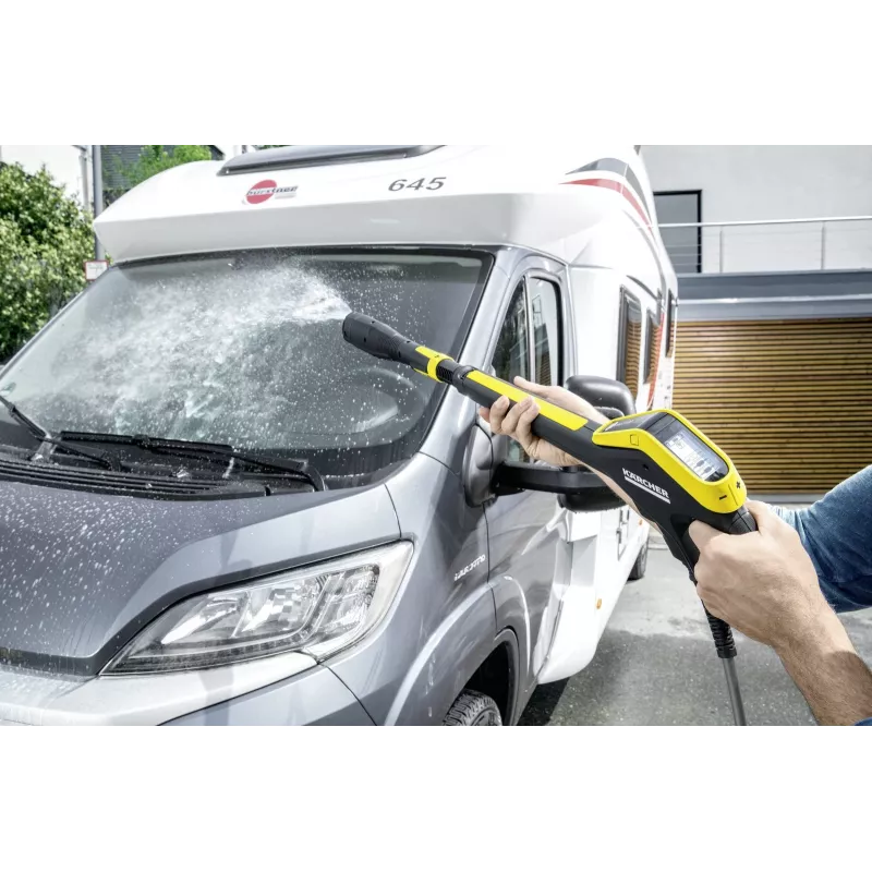 Kärcher K 7 Premium Smart Control Flex painepesuri 180 bar, 600 l/h, 3000 W, 10 m letku, Bluetooth, LCD, keltainen/musta (1.317-360.0)