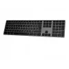 Langaton näppäimistö Matias FK418BTLB-UK — alumiini, taustavalaistu, Space Gray