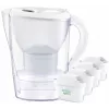 Brita Marella XL kannu + 4 Maxtra patruunaa (valkoinen)