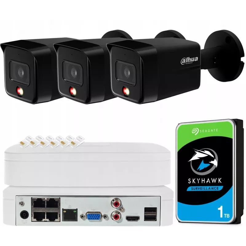 IP-kamera IPC-HFW1639TC-a-IL-0280B-S6- ierna Smart Dual Light 6 Mpx Dahua