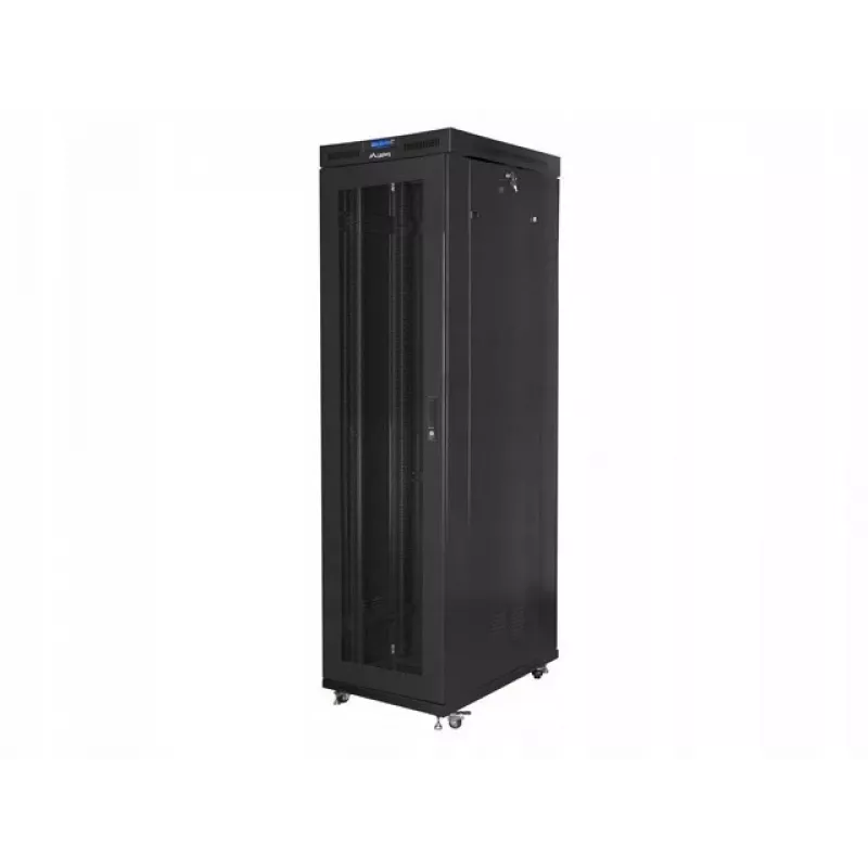 Vapaasti seisova räkki Lanberg FF01-8047-23BL 47U 1200 kg musta