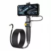 Ulefone uSmart E03 UF-EC03 endoskooppikamera, 1280x720 HD, 180° kaksisuuntaisesti ohjattava anturi, 6 LED-valoa, IP67, 1 m puolijäykkä kaapeli
