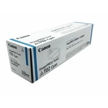 Värikasetti Canon Toner T02 8530B001 jopa 43 000 sivua syaani
