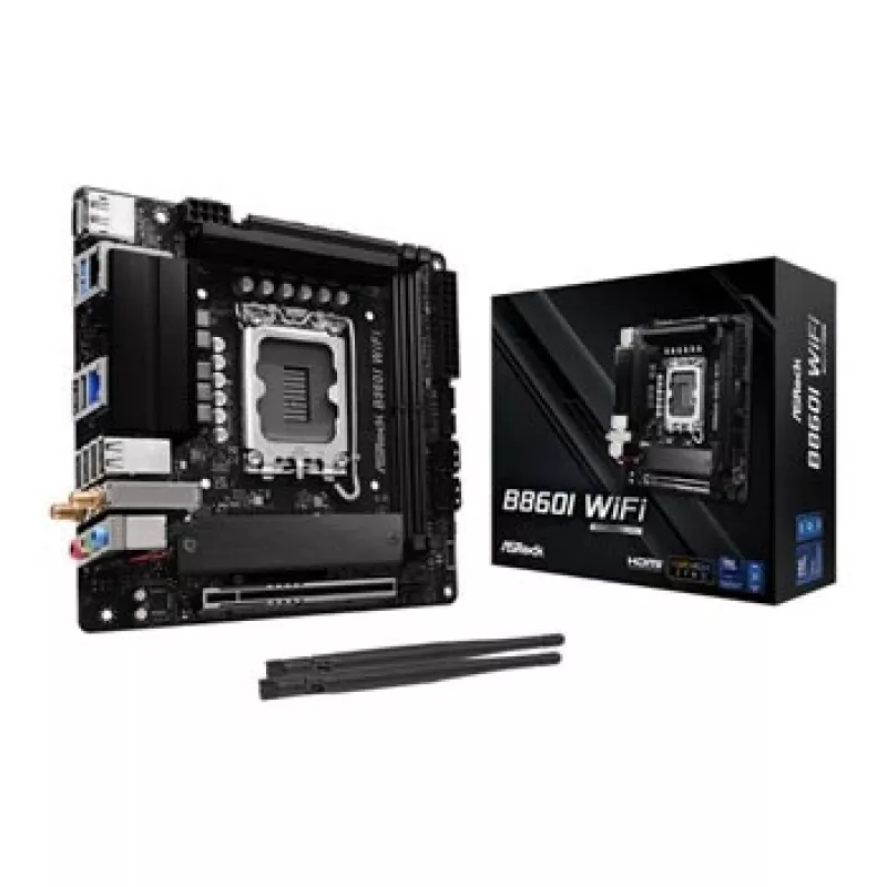 ASRock B860I WiFi Mini-ITX-emolevy