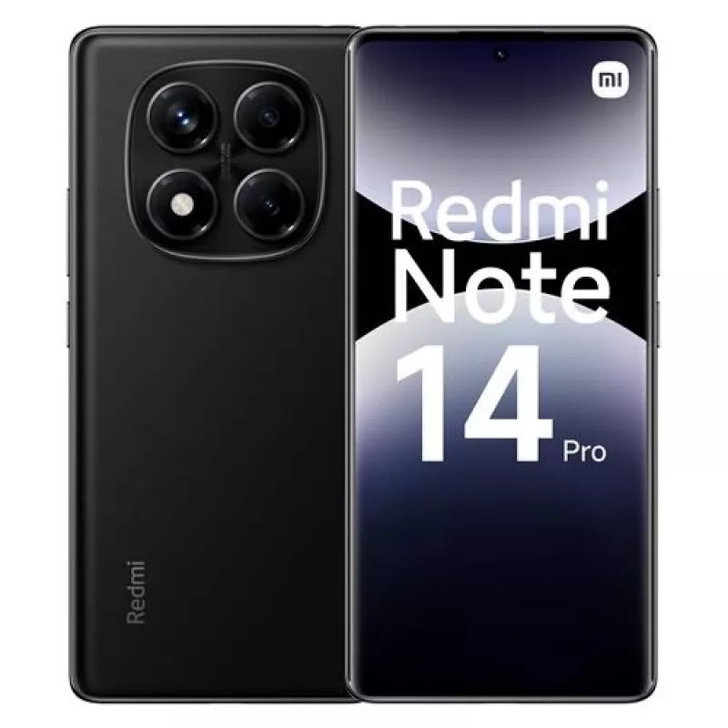Älypuhelin Xiaomi Redmi Note 14 Pro — 6,67 tuuman AMOLED, 256 GB, 8 GB RAM, 200 MP, 5500 mAh, IP64