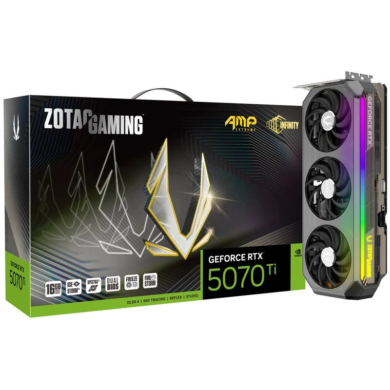 Näytönohjain GeForce RTX 5070 Ti 16 GB GDDR7