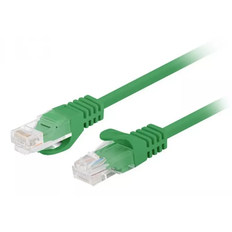 Lanberg PCU6-20CC-0300-G Cat.6 UTP -verkkokaapeli, 3 m, vihreä, 10 kpl:n pakkaus