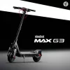 Klassinen skootteri Segway Ninebot MAX G3 D musta harmaa punainen