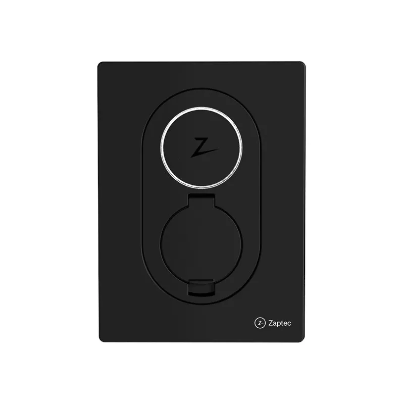 Zaptec Go latausasema 22kW Type 2 WiFi ja 4G asfaltti musta
