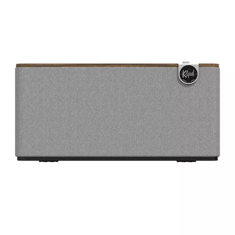 Klipsch the Three Plus Premium Bluetooth -kaiutinjärjestelmä pähkinä USB RCA...