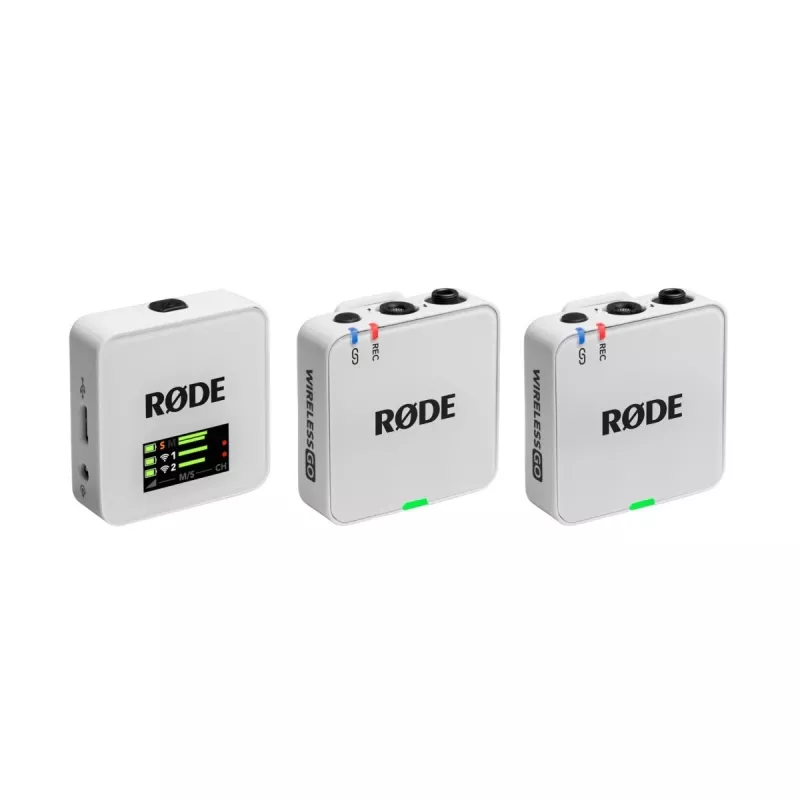 RØDE Wireless GO III White - langaton mikrofonijärjestelmä (valkoinen)