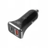 Yleislaturi autoon USB-A+C QC TB ASTBXLU2USBACQC