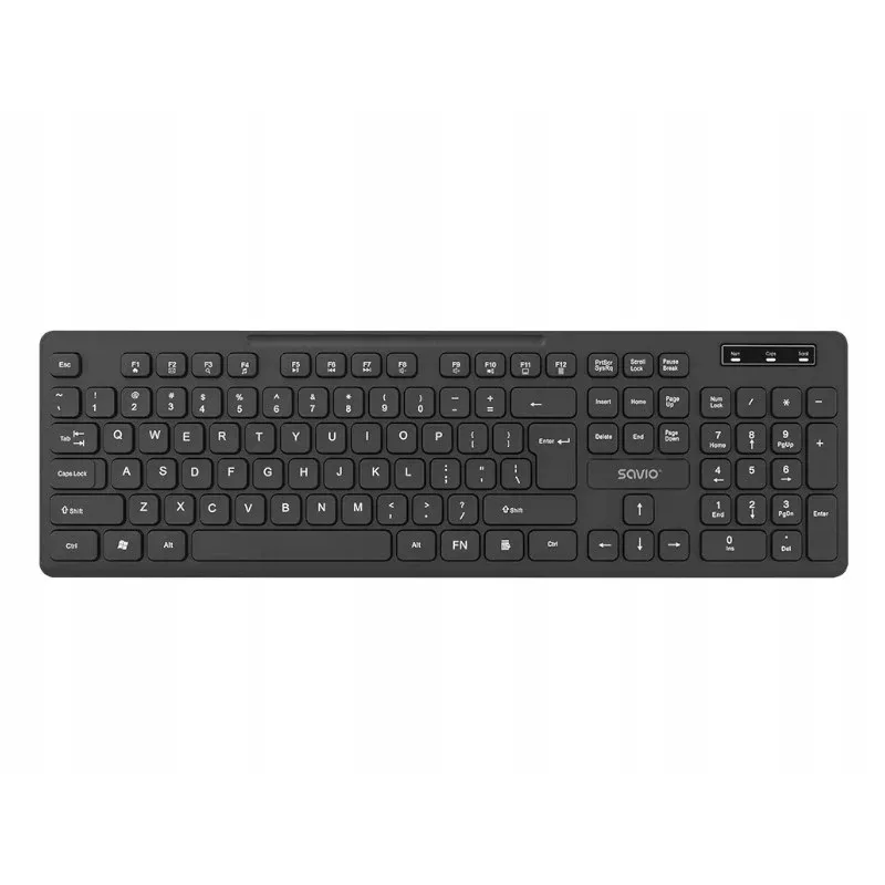 Savio KB-02 näppäimistö Home/Office USB QWERTY musta