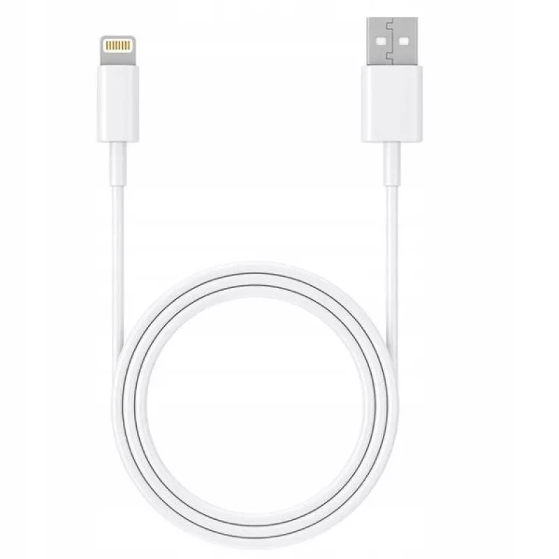 Kaapeli USB 2.0 iPhone AM-lightning 1m valkoinen
