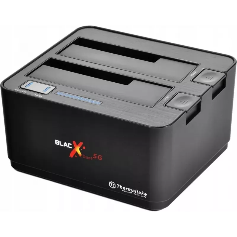 Telakointiasema Thermaltake 2.5/3.5 SATA USB 3.2 Gen 1 BlacX Duet 5G