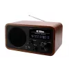 ELTRA MEWA analoginen pöytäradio, FM/LW, musta