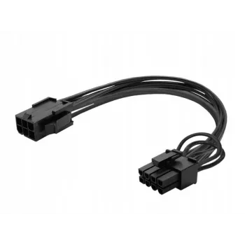 Savio AK-49 6-pin 8-pin PCI-Express-virtakaapeli 0,18 m musta