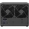Synology DiskStation DS925+ NAS/tallennuspalvelin Ryzen Embedded V1500B 4 GB DDR4 0 TB musta