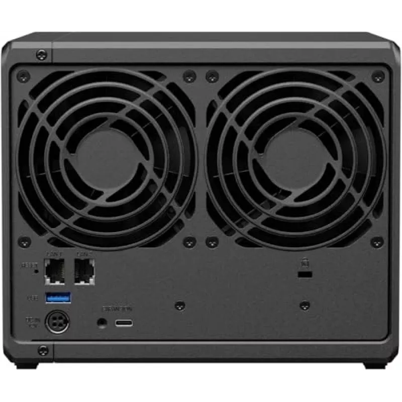 Synology DiskStation DS925+ NAS/tallennuspalvelin Ryzen Embedded V1500B 4 GB DDR4 0 TB musta